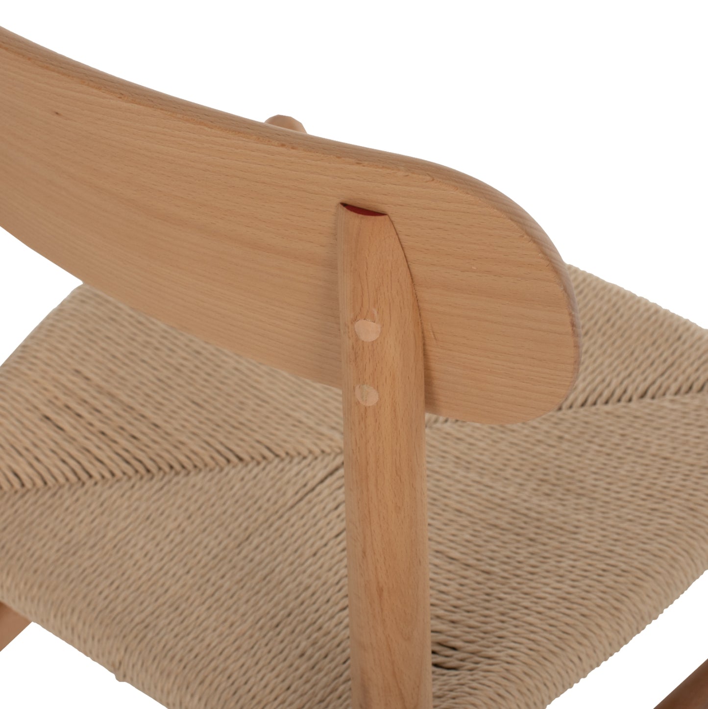 Dining Chair Helsinki Hm9492.01 Beech Wood And Rope In Natural Color 46.5x41x80Ηcm.