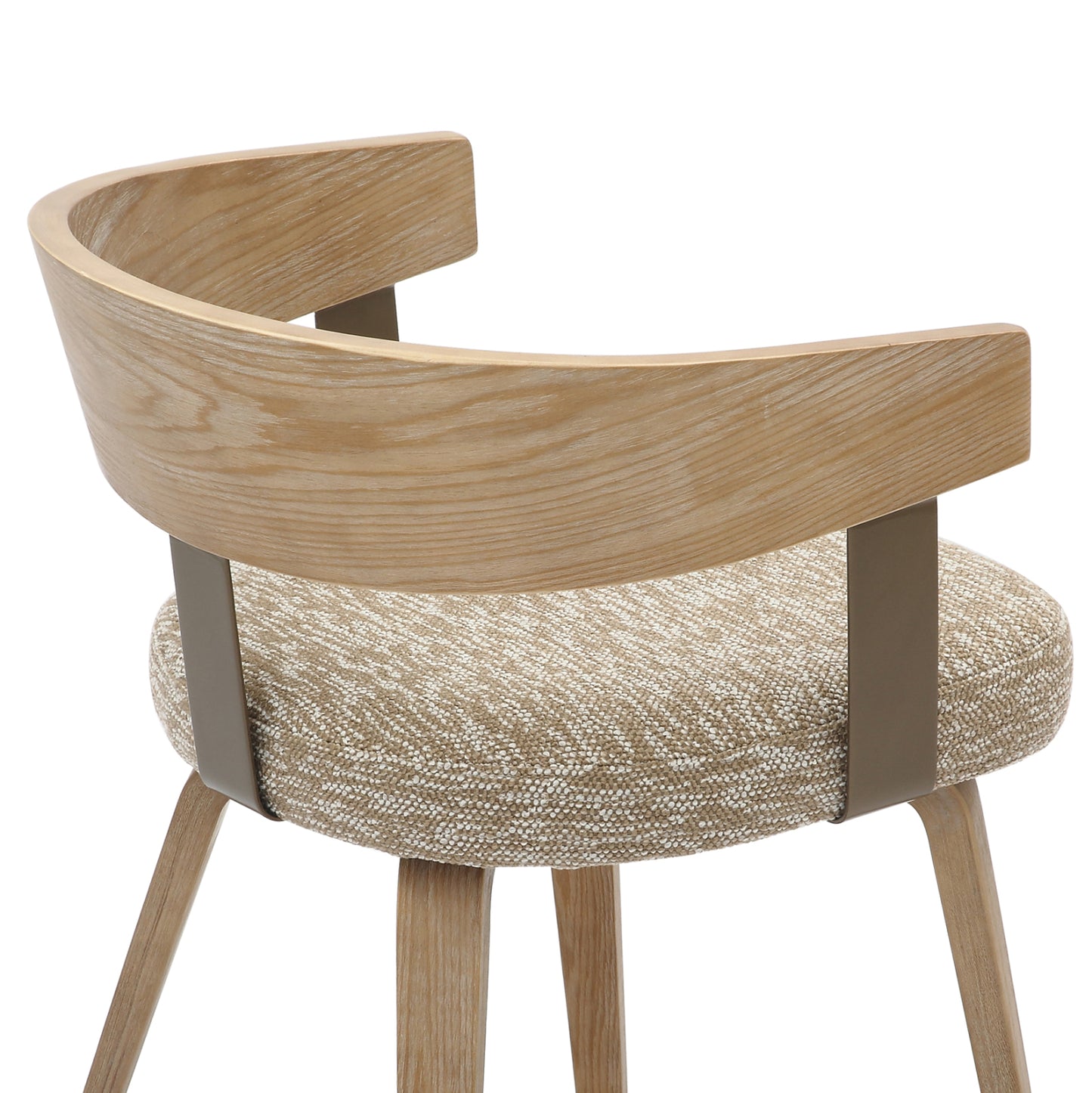 Dining Chair Galley Hm9981.01 Plywood Frame And Legs-beige Fabric 55,5x53,5x70hcm.