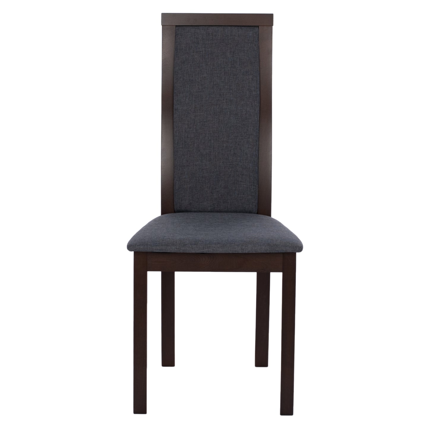 Chair Beech Wood In Walnut Color Hm9257.01 45x55x100hcm.