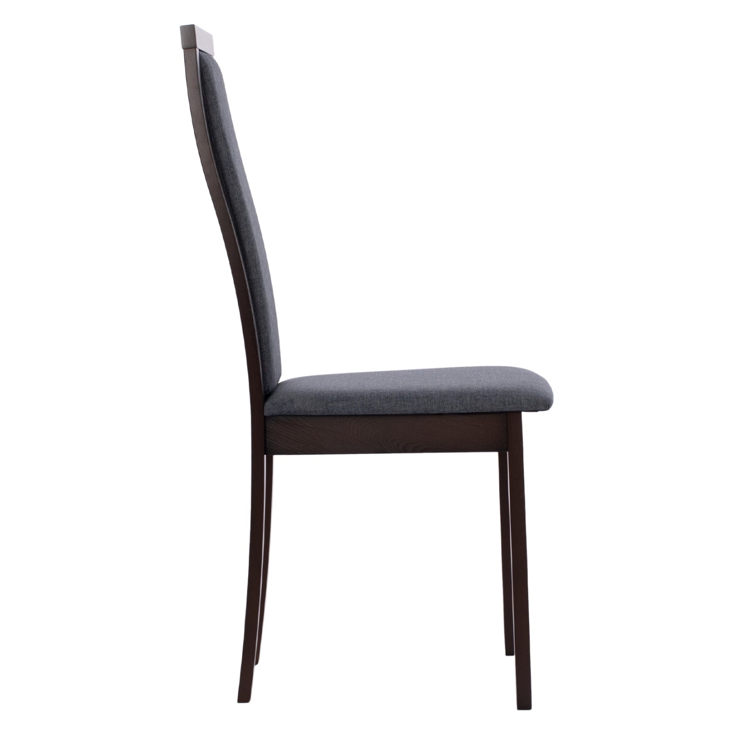 Chair Beech Wood In Walnut Color Hm9257.01 45x55x100hcm.