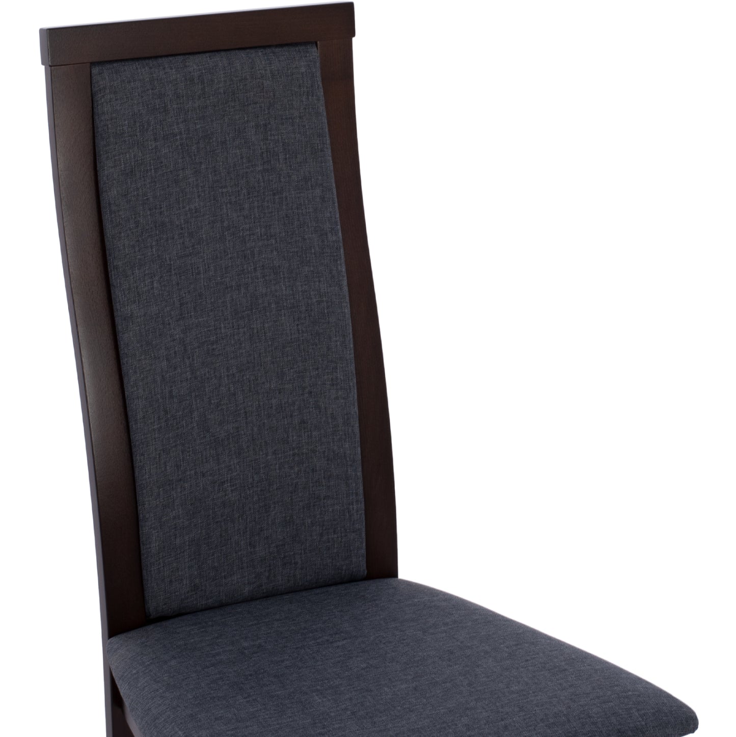 Chair Beech Wood In Walnut Color Hm9257.01 45x55x100hcm.