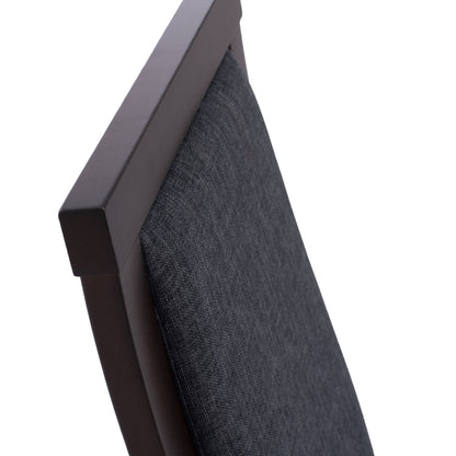 Chair Beech Wood In Walnut Color Hm9257.01 45x55x100hcm.