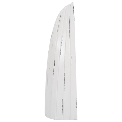Bottle Rack Vertical Boat Shape 10 Places Mahogany Wood Hm9493 36x26x92,5h Cm