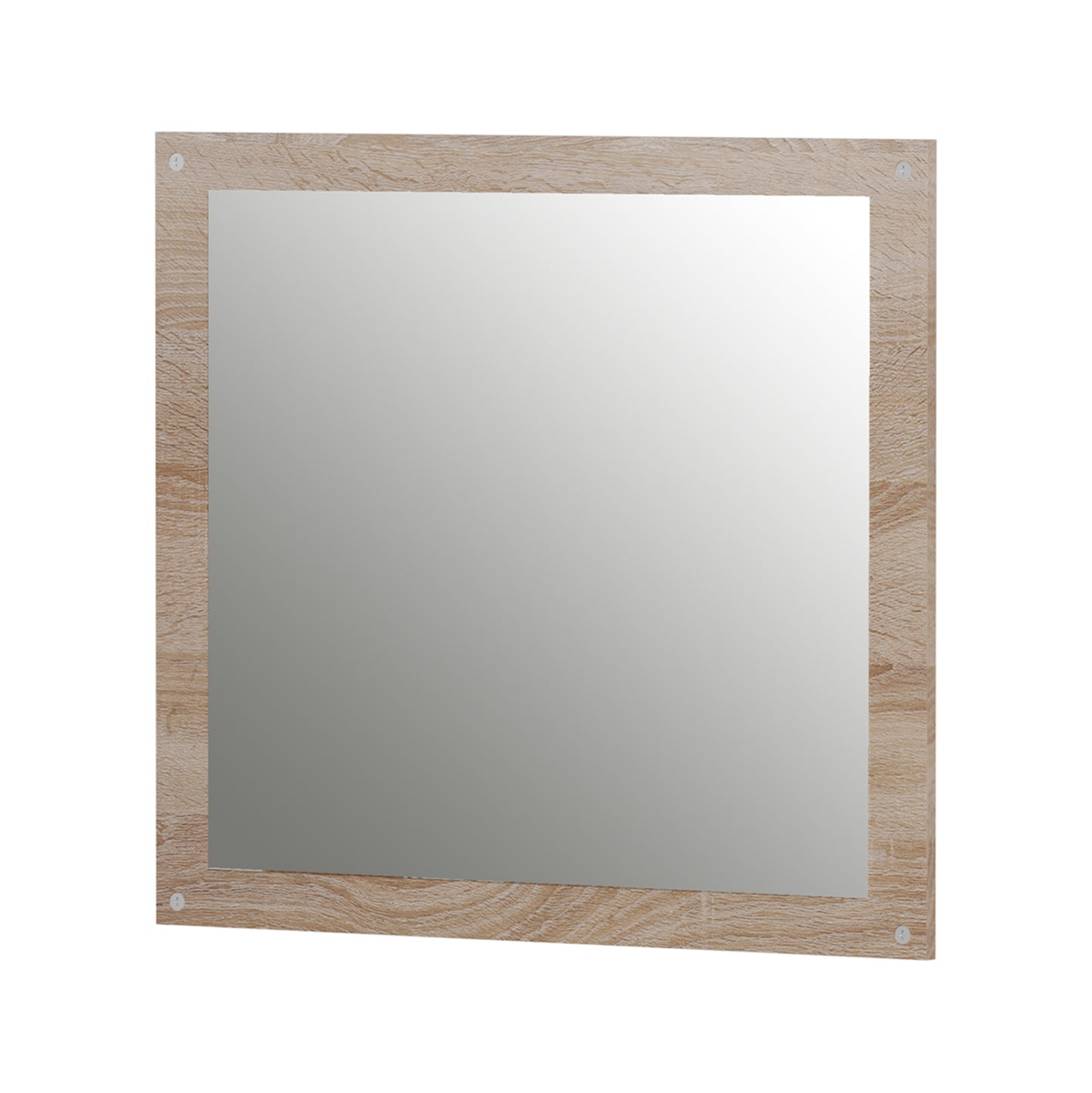Wall Mirror Hm4360 Melamine In Sonama 80x70x1.8(depth)cm.