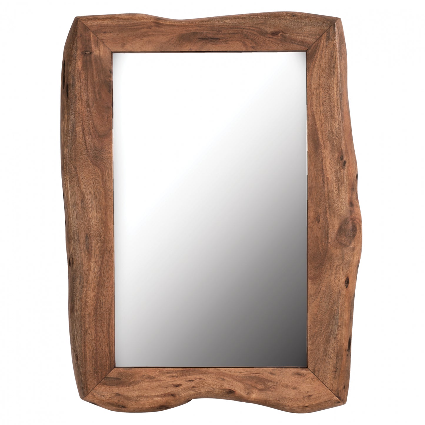 Mirror Hm8187.11 From Solid Acacia Wood Natural 100Χ75Χ4