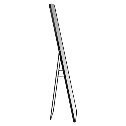 Floor Standing Mirror Boely Hm9577.01 Aluminum Frame In Black Color 40x35x160hcm.