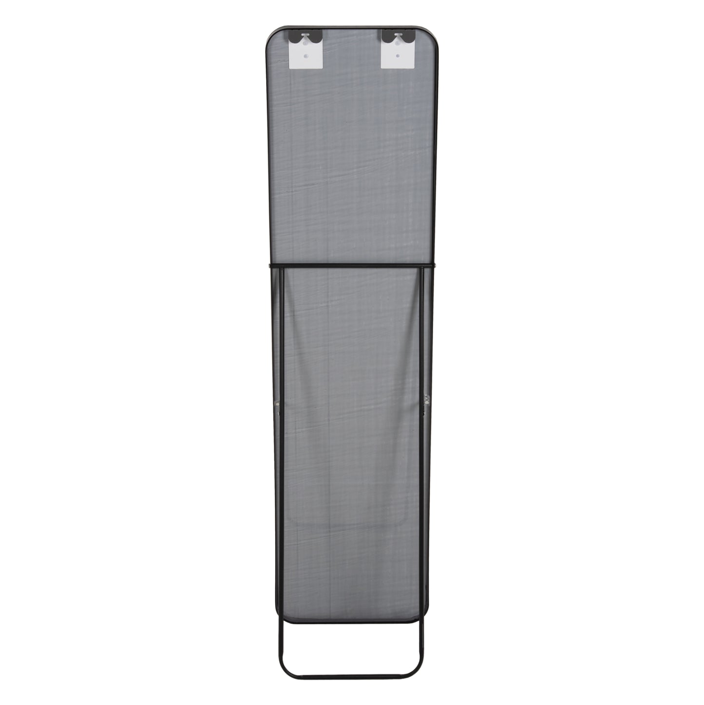 Floor Standing Mirror Boely Hm9577.01 Aluminum Frame In Black Color 40x35x160hcm.