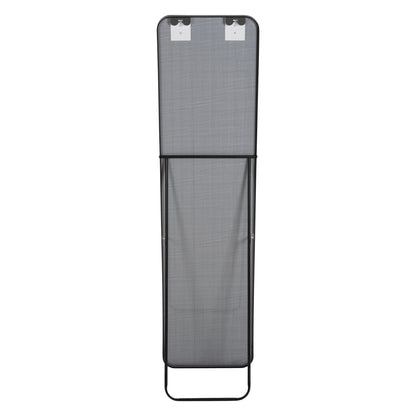 Floor Standing Mirror Boely Hm9577.01 Aluminum Frame In Black Color 40x35x160hcm.