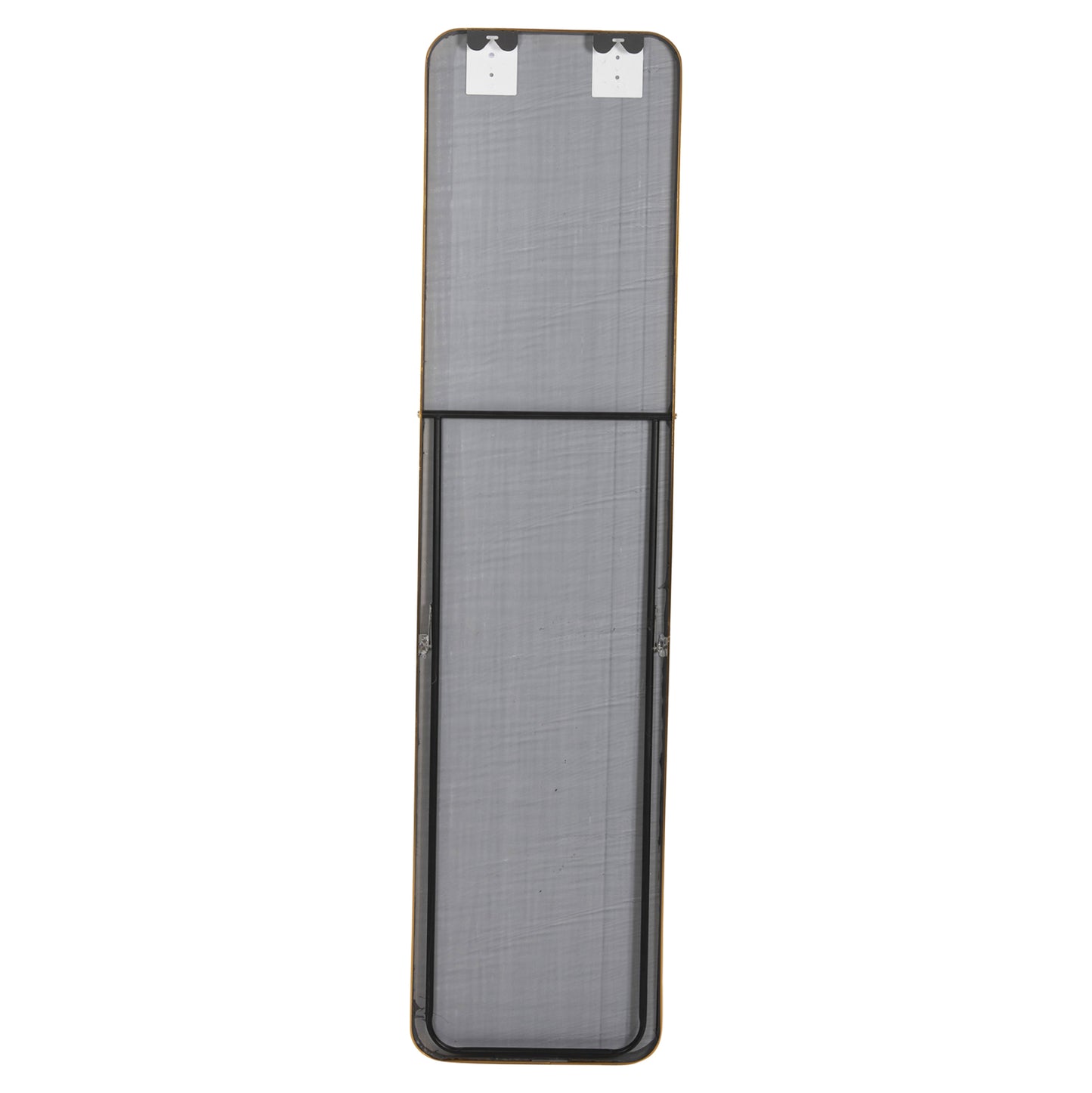 Floor Standing Mirror Boely Hm9577.30 Aluminum Frame In Gold Color 40x35x160hcm.