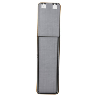 Floor Standing Mirror Boely Hm9577.30 Aluminum Frame In Gold Color 40x35x160hcm.
