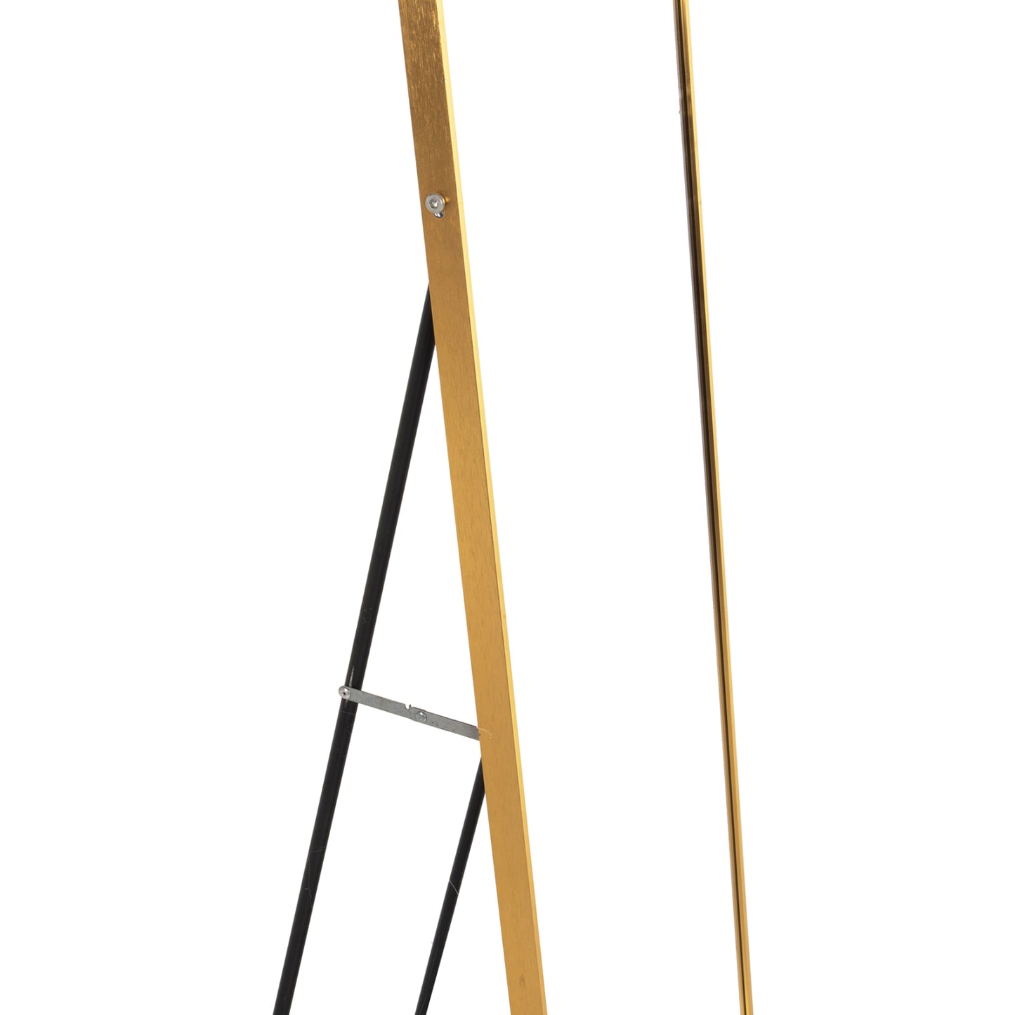 Floor Standing Mirror Boely Hm9577.30 Aluminum Frame In Gold Color 40x35x160hcm.