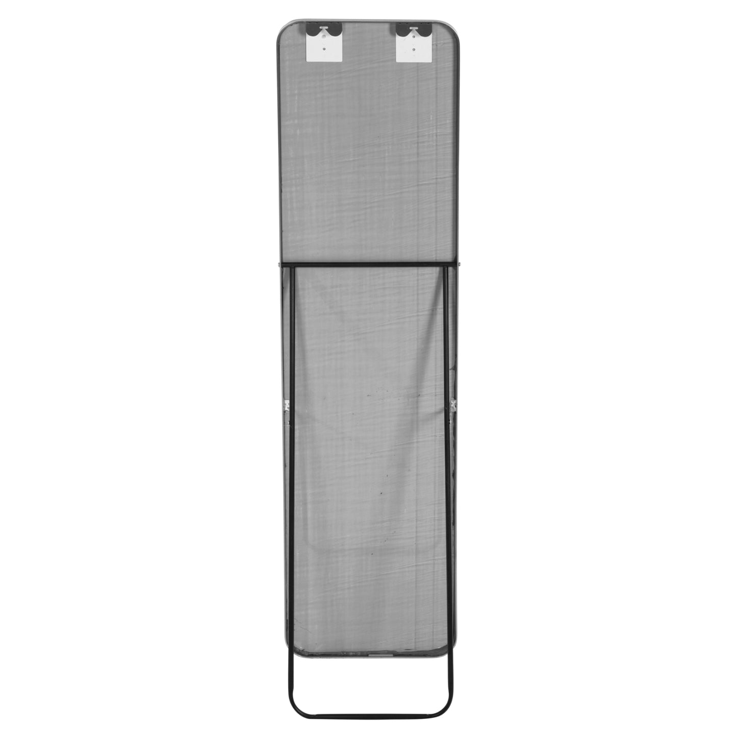 Floor Standing Mirror Boely Hm9577.40 Aluminum Frame In Silver Color 40x35x160hcm.