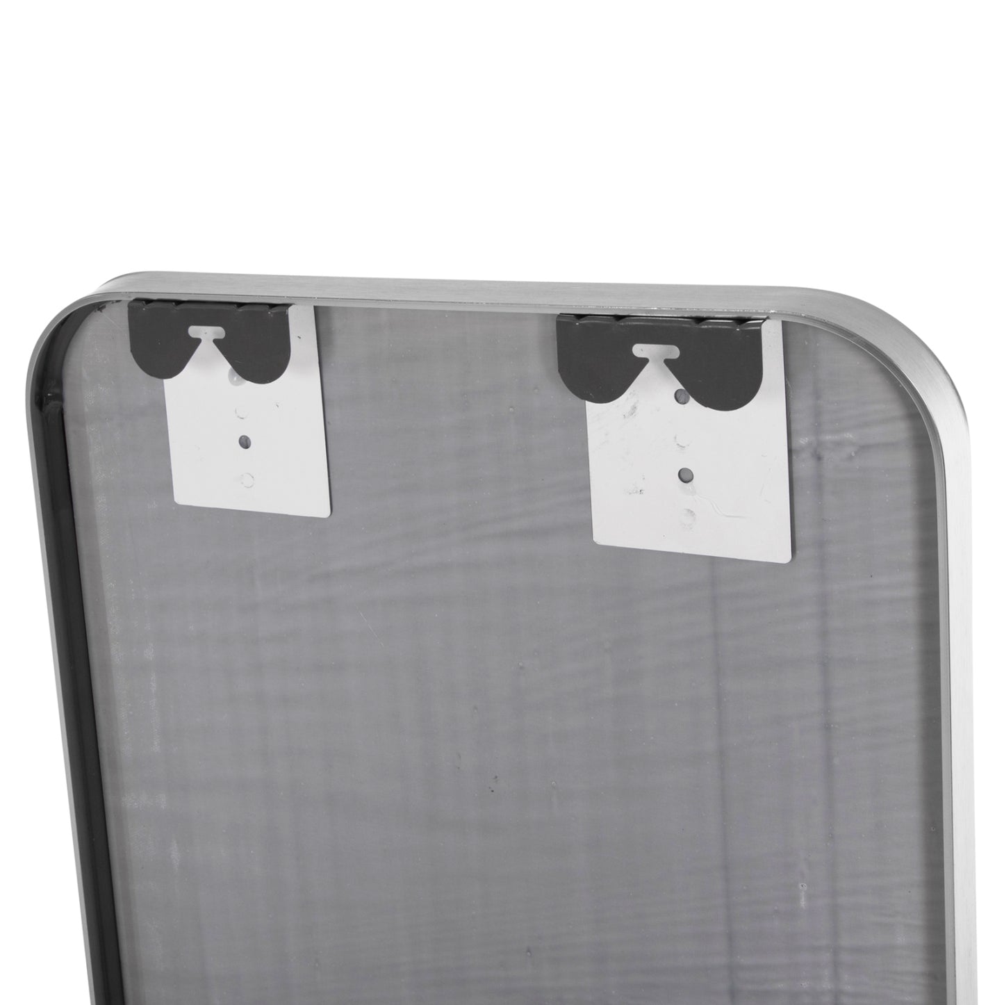 Floor Standing Mirror Boely Hm9577.40 Aluminum Frame In Silver Color 40x35x160hcm.