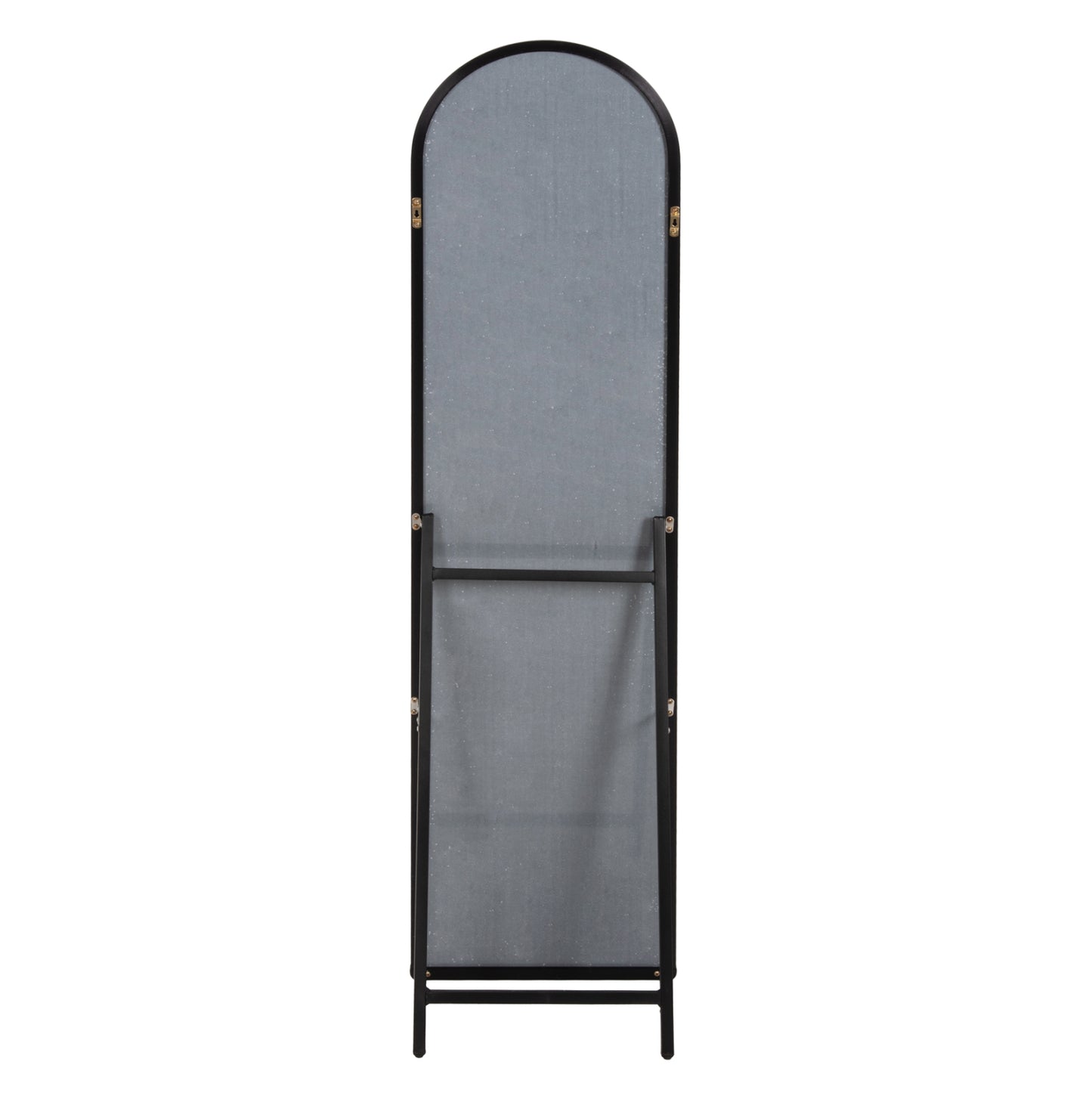 Floor Standing Mirror Joely Hm9578.01 Aluminum Frame In Black Color 40x31x160hcm.