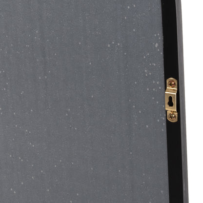 Floor Standing Mirror Joely Hm9578.01 Aluminum Frame In Black Color 40x31x160hcm.