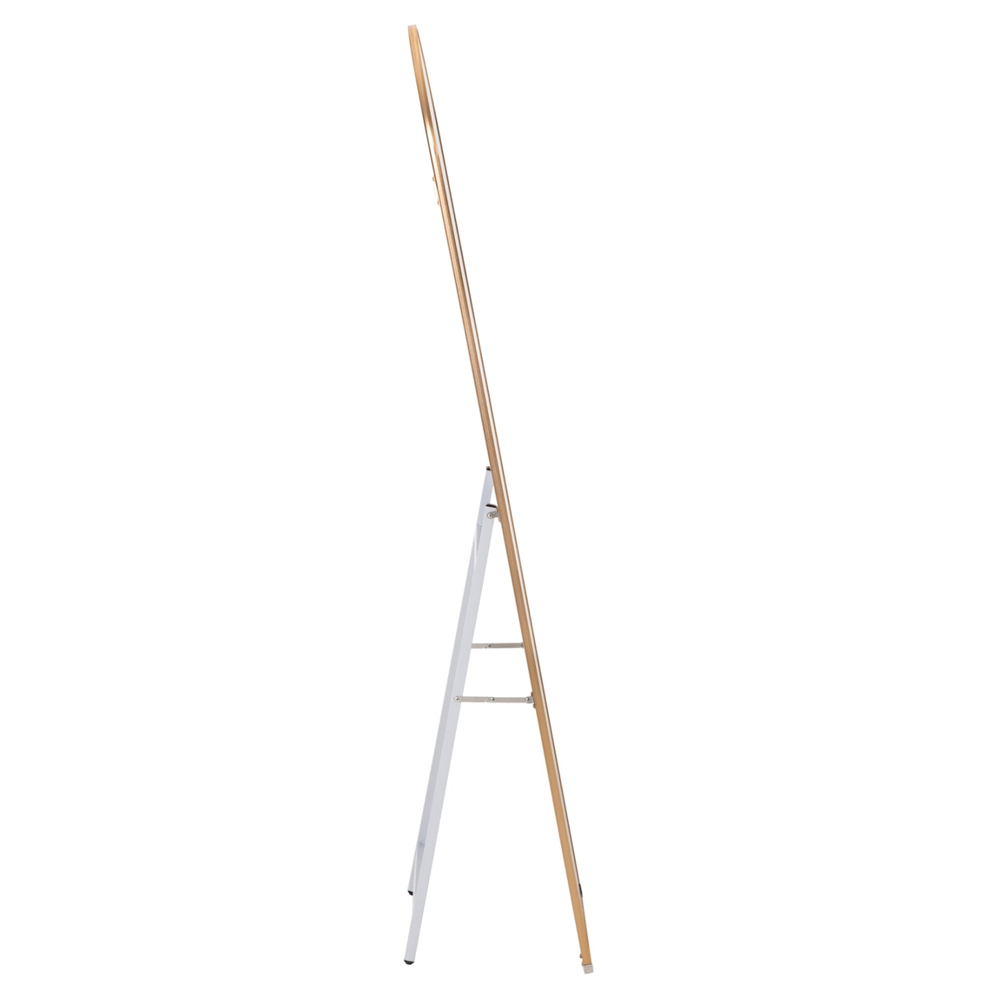 Floor Standing Mirror Joely Hm9578.30 Aluminum Frame In Gold Color 40x31x160hcm.