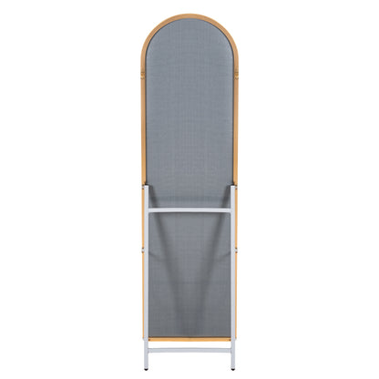 Floor Standing Mirror Joely Hm9578.30 Aluminum Frame In Gold Color 40x31x160hcm.