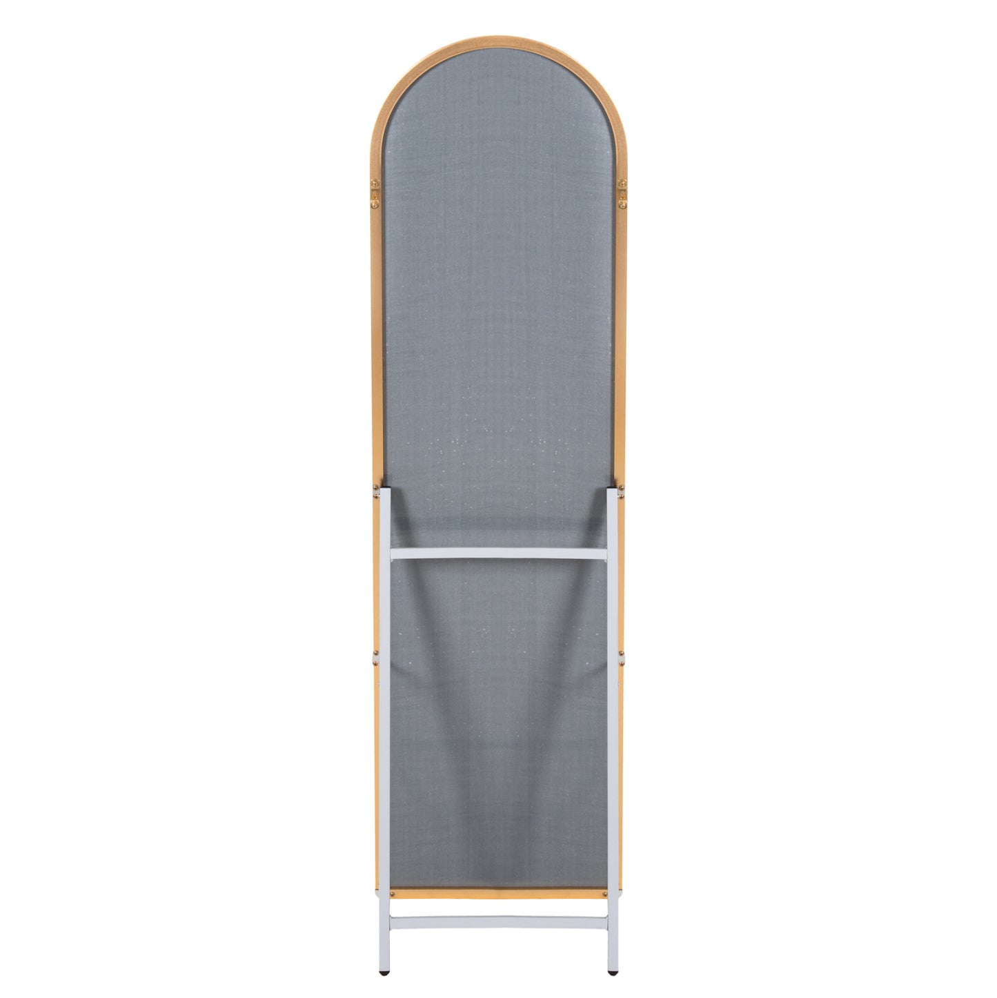 Floor Standing Mirror Joely Hm9578.30 Aluminum Frame In Gold Color 40x31x160hcm.