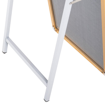 Floor Standing Mirror Joely Hm9578.30 Aluminum Frame In Gold Color 40x31x160hcm.