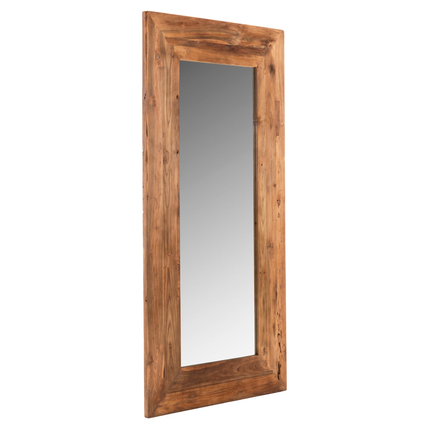 Wall Mirror Yorkshire Hm4266 Recycled Teak Wood Frame 200x100cm.