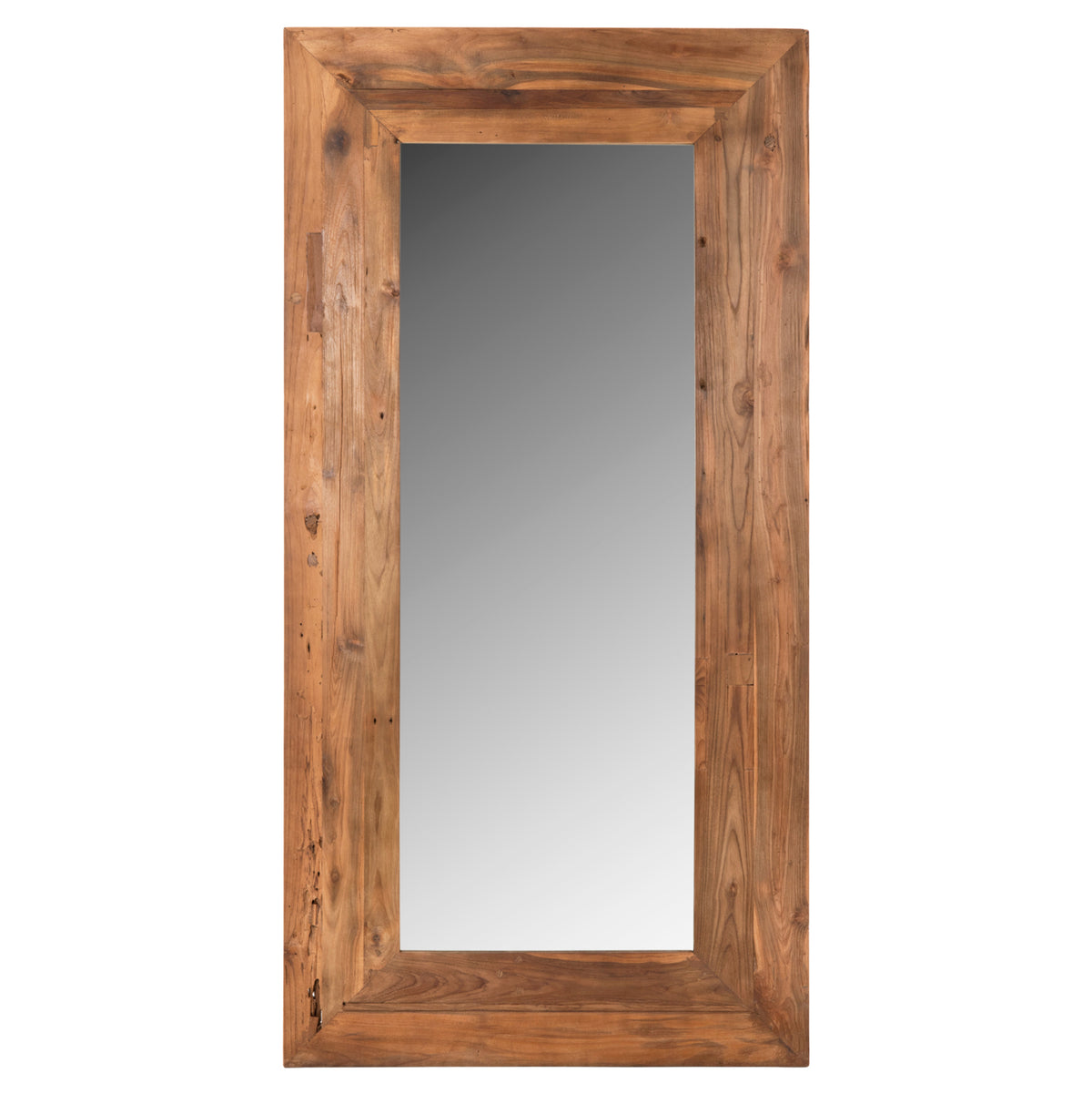 Wall Mirror Yorkshire Hm4267 Recycled Teak Wood Frame 90x182cm.