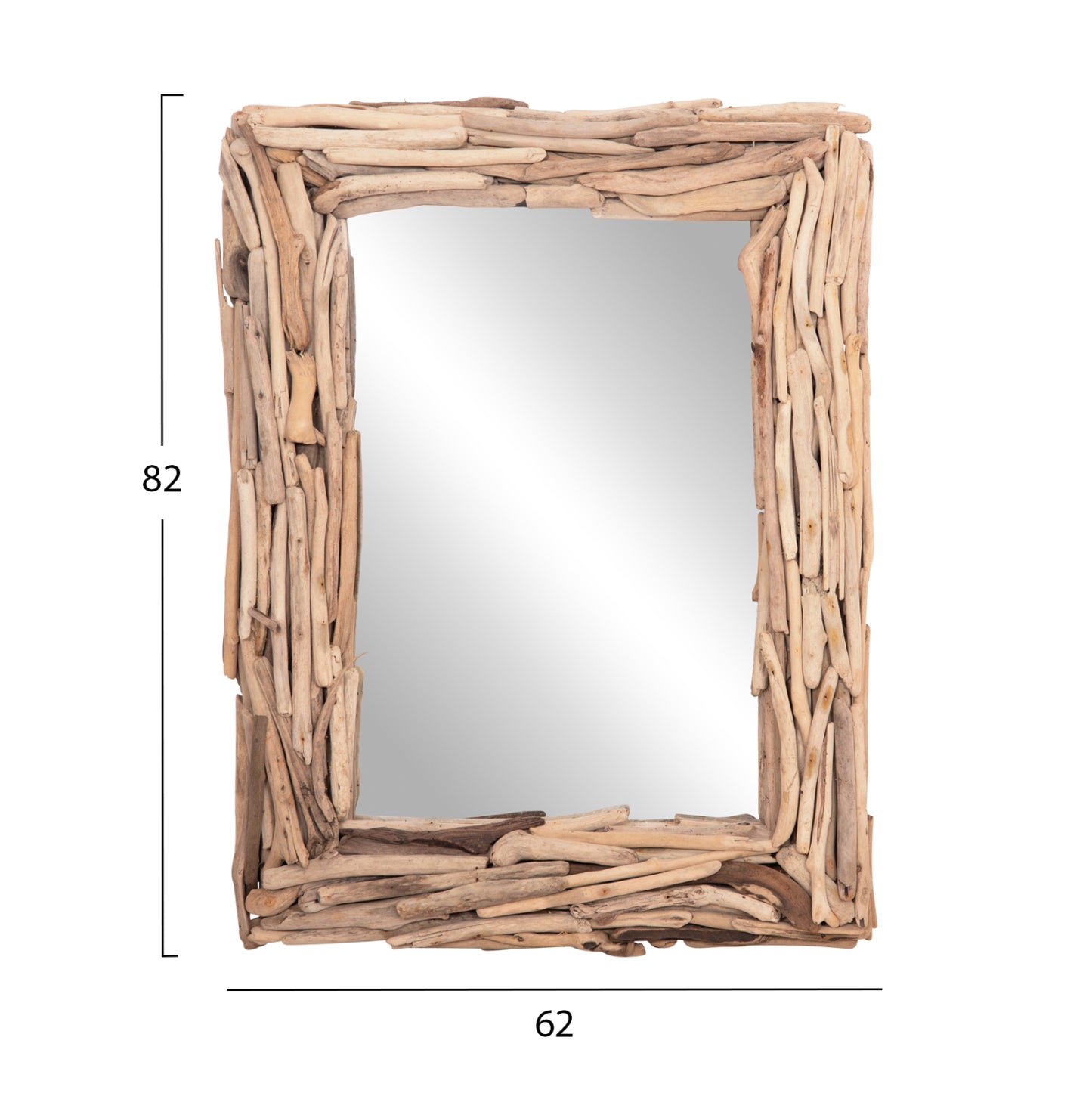 Root Mirror - 62x82cm