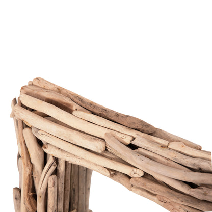 Wall Mirror Twigs Hm4440 Driftwood In Natural Color 62x10x82hcm.
