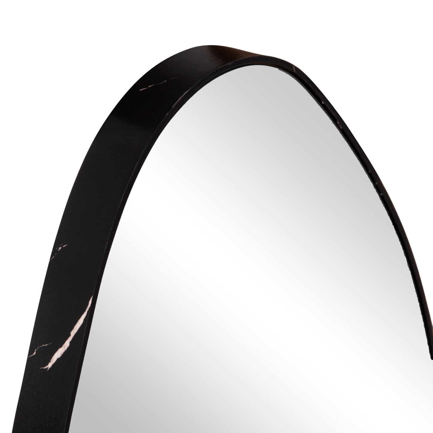 Ova Mirror (Black Marble) -50xH80cm