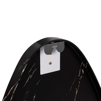 Ova Mirror (Black Marble) -50xH80cm