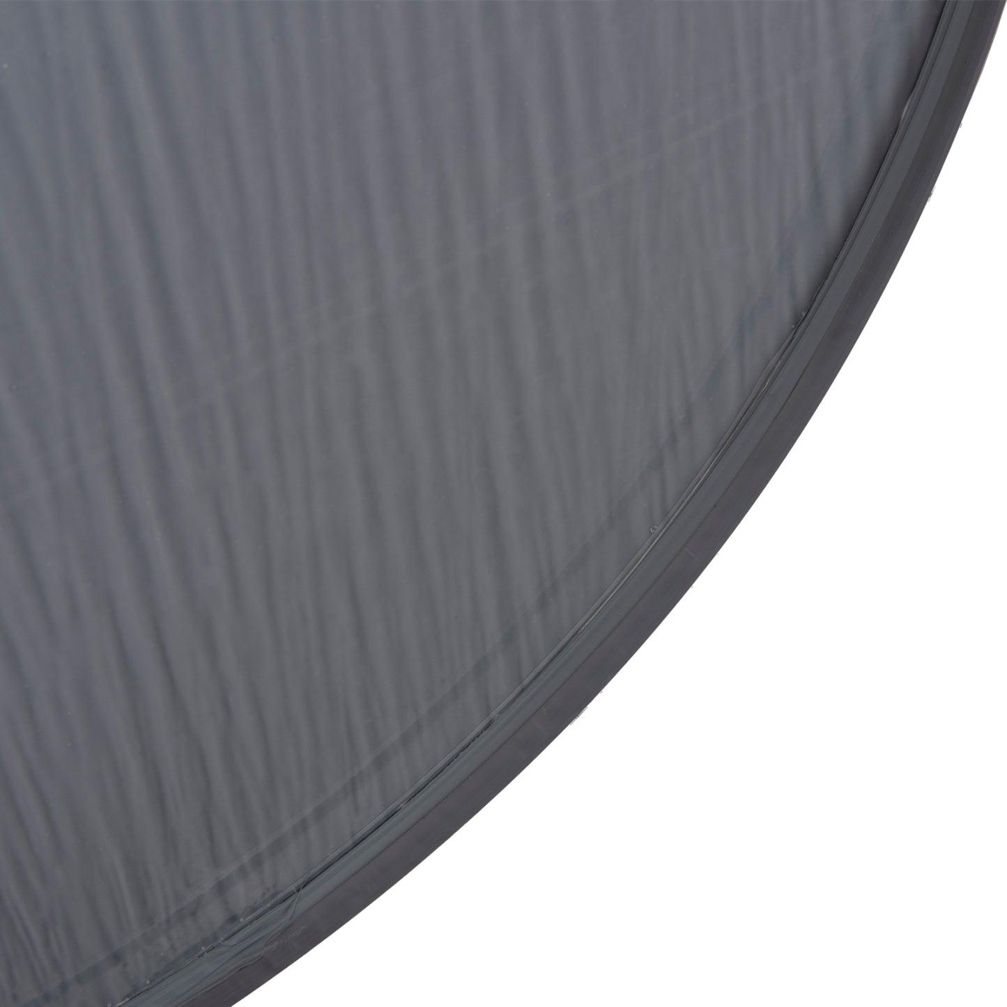 Wall Mirror Series Archer Hm4498.40 Round Aluminum Frame In Silver Φ80cm.