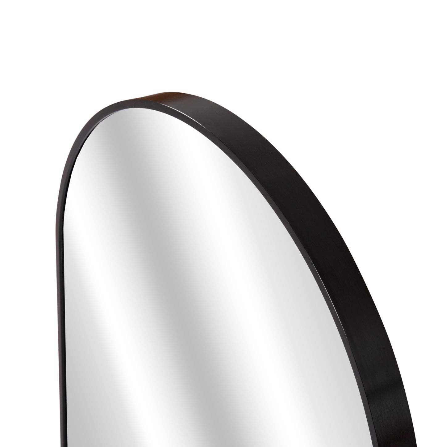 Wall Mirror Series Archer Hm4501 Aluminum Frame In Black 60x79,5hcm.