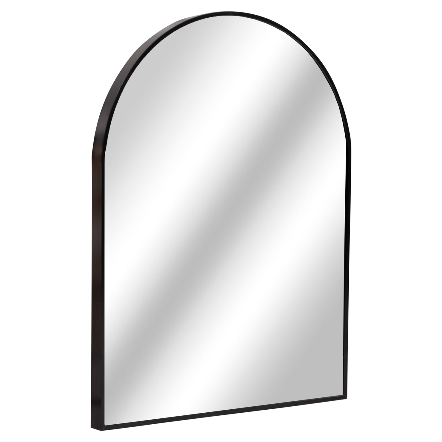 Wall Mirror Series Archer Hm4501 Aluminum Frame In Black 60x79,5hcm.
