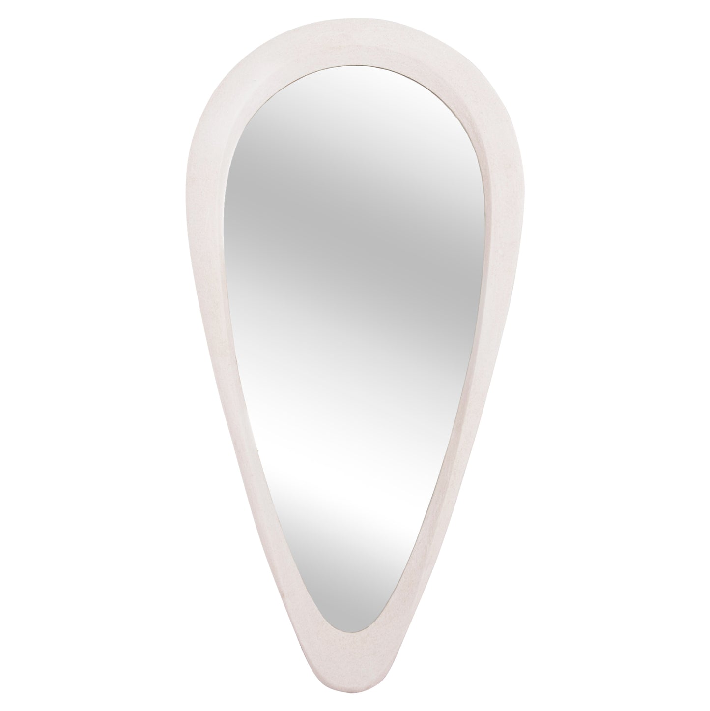Wall Mirror Series Santorini Hm4512 Mdf In Off-white 54x3,5x120hcm.