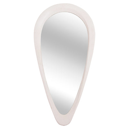Wall Mirror Series Santorini Hm4512 Mdf In Off-white 54x3,5x120hcm.