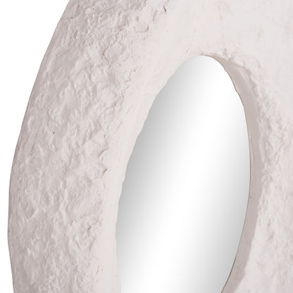 Wall Mirror Riffe Hm4695.02 Fiber Cement In White 60x13x85hcm