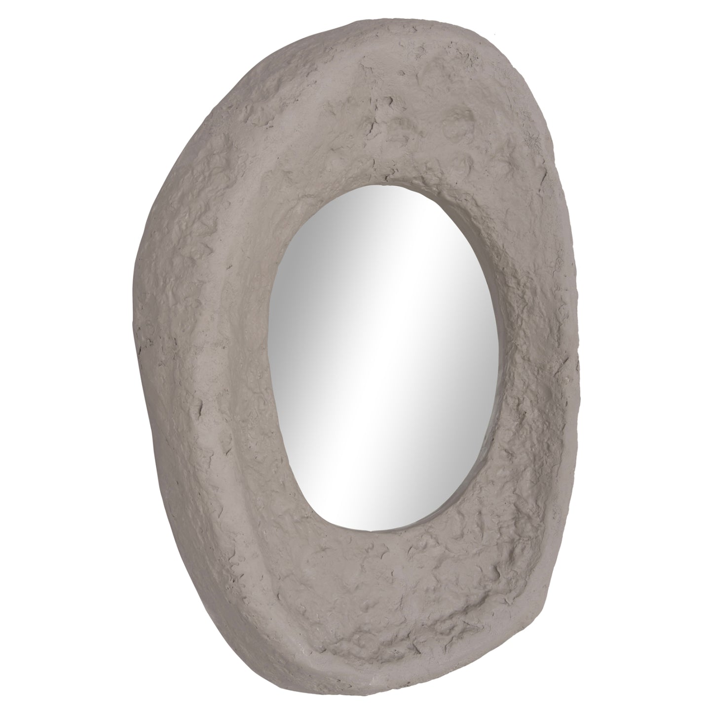 Wall Mirror Riffe Hm4695.03 Fiber Cement In Grey 60x13x85hcm