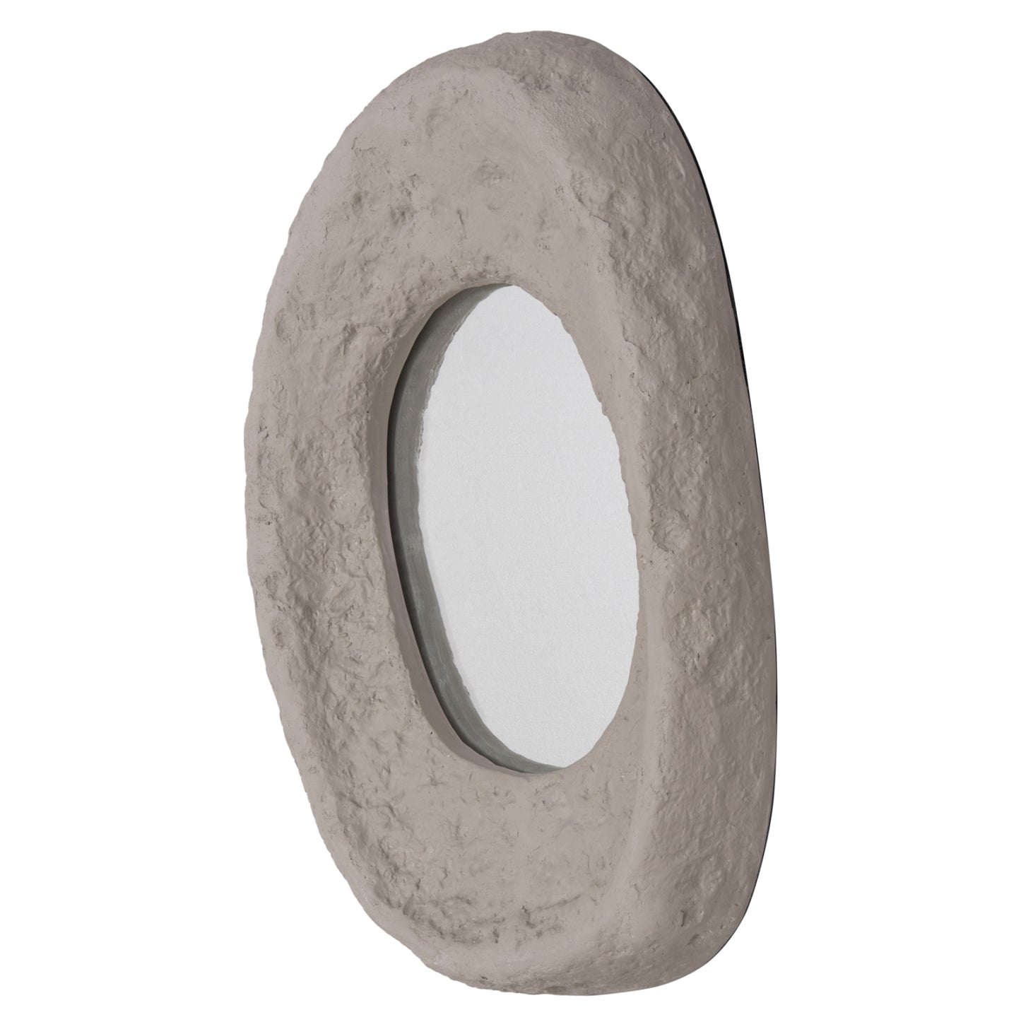 Wall Mirror Riffe Hm4695.03 Fiber Cement In Grey 60x13x85hcm