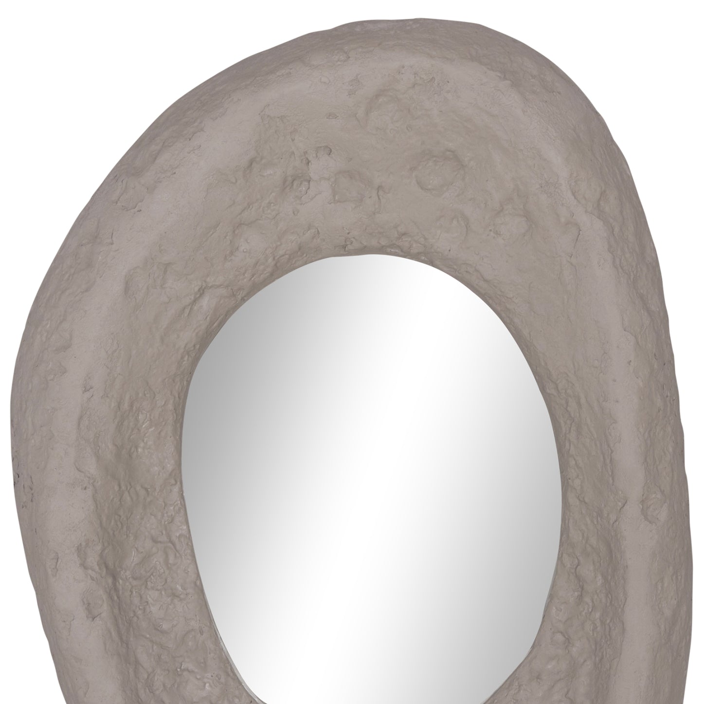 Wall Mirror Riffe Hm4695.03 Fiber Cement In Grey 60x13x85hcm