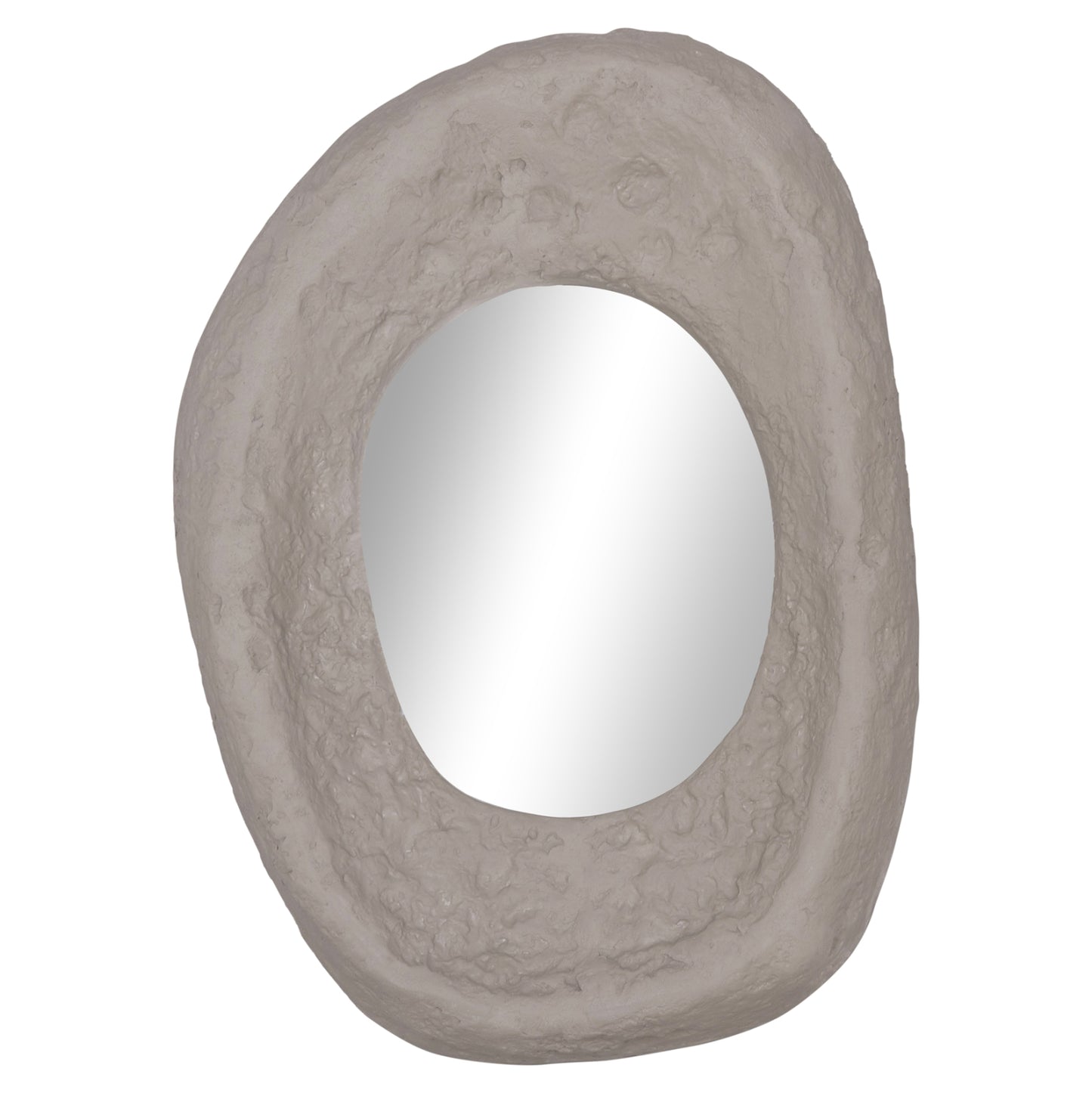 Wall Mirror Riffe Hm4695.03 Fiber Cement In Grey 60x13x85hcm