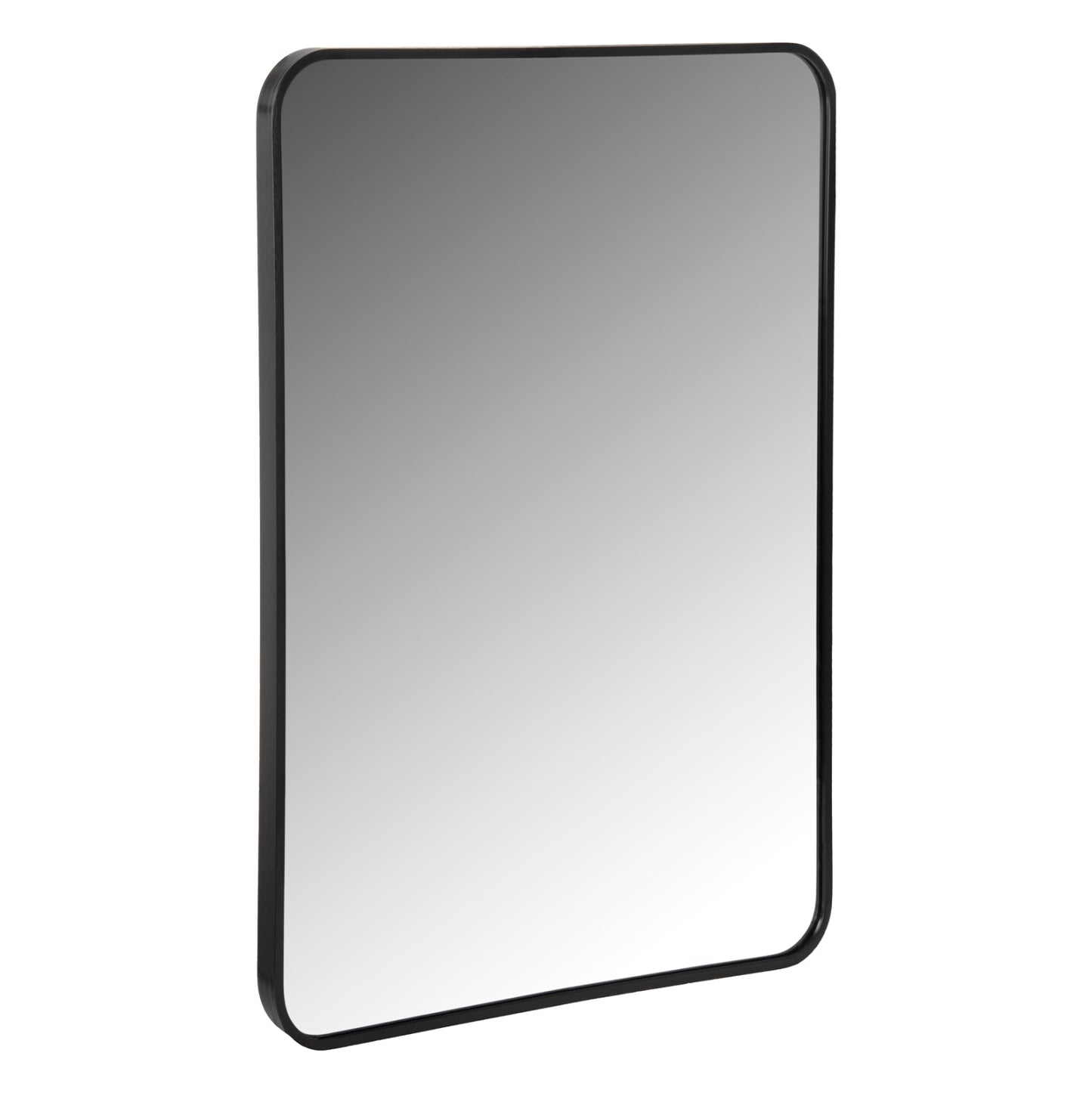 Wall Mirror Hm9584.01 Black Aluminum Frame 60x3x80hcm.