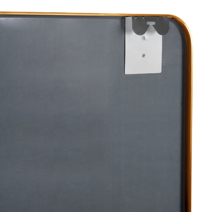 Wall Mirror Hm9584.30 Gold Aluminum Frame 60x3x80hcm.