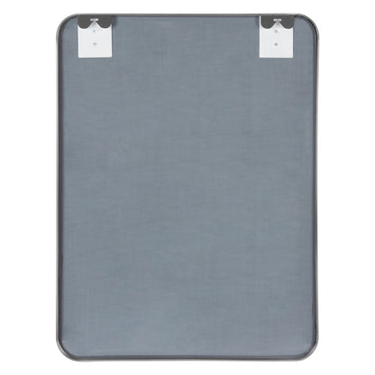 Wall Mirror - Silver Alu Frame - 60x3xH80cm