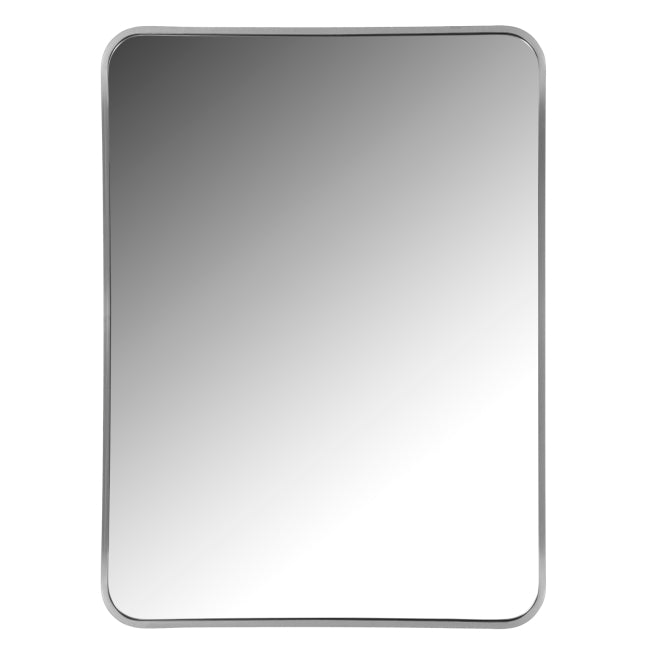 Wall Mirror - Silver Alu Frame - 60x3xH80cm