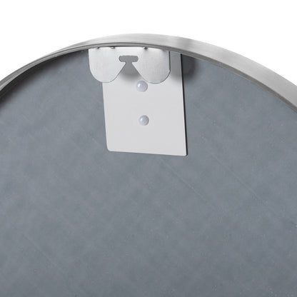 Round Silver Mirror - Dia50cm