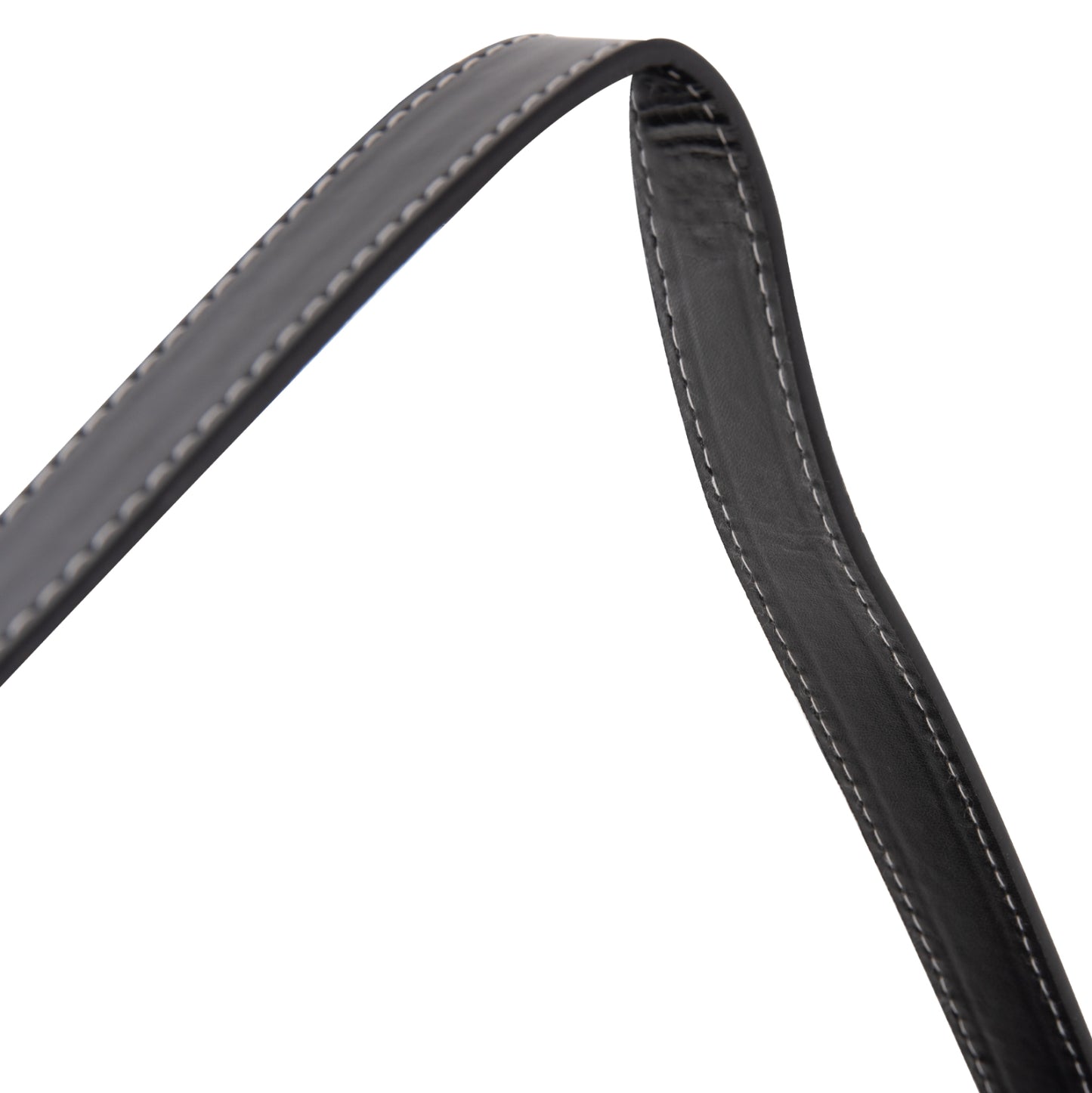 Wall Mirror Round With Hanging Strap Harker Hm4879 Aluminum Frame In Black Φ70cm