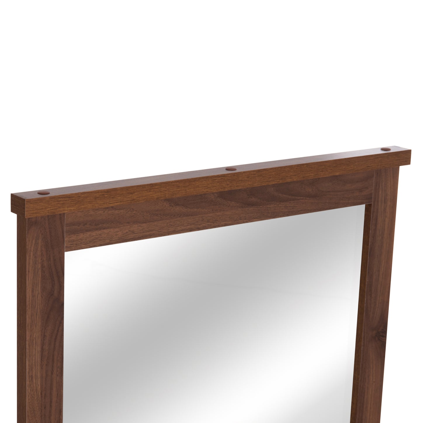 Mirror Carys Hm314.11 Melamine In Walnut 73x4(thickness)x93hcm.