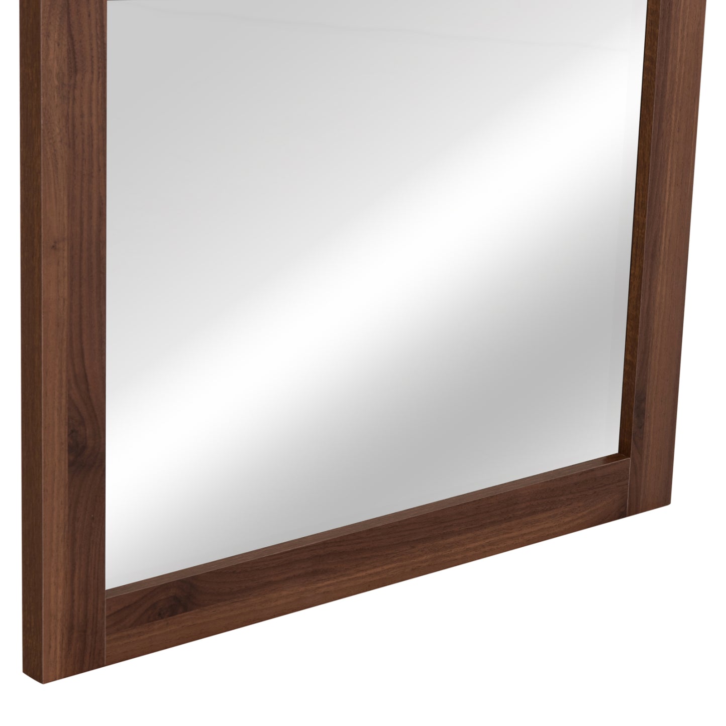 Mirror Carys Hm314.11 Melamine In Walnut 73x4(thickness)x93hcm.