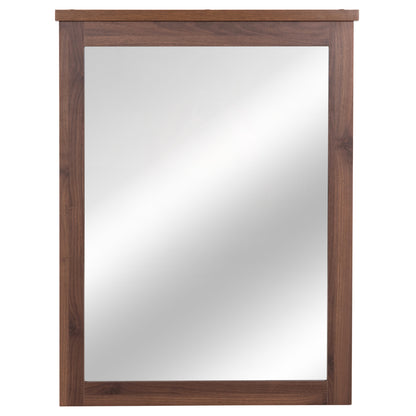 Mirror Carys Hm314.11 Melamine In Walnut 73x4(thickness)x93hcm.
