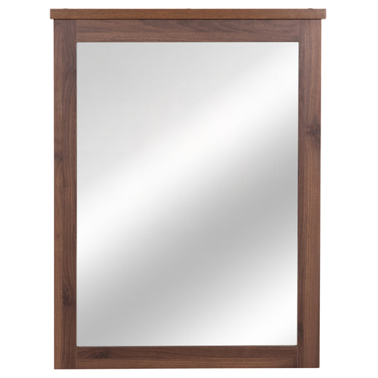 Mirror Carys Hm314.11 Melamine In Walnut 73x4(thickness)x93hcm.