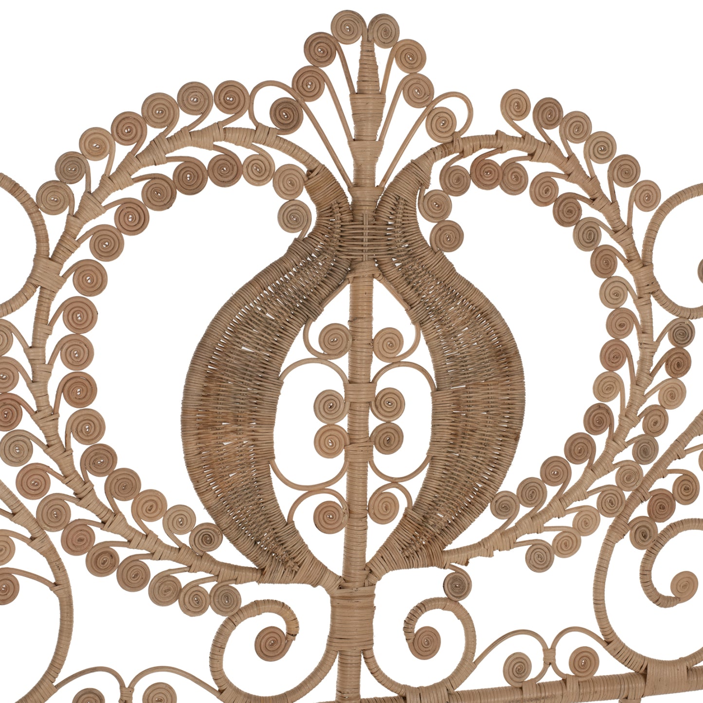 Headboard For Bed Made Of Rattan For Business Use 160cm.hm9358